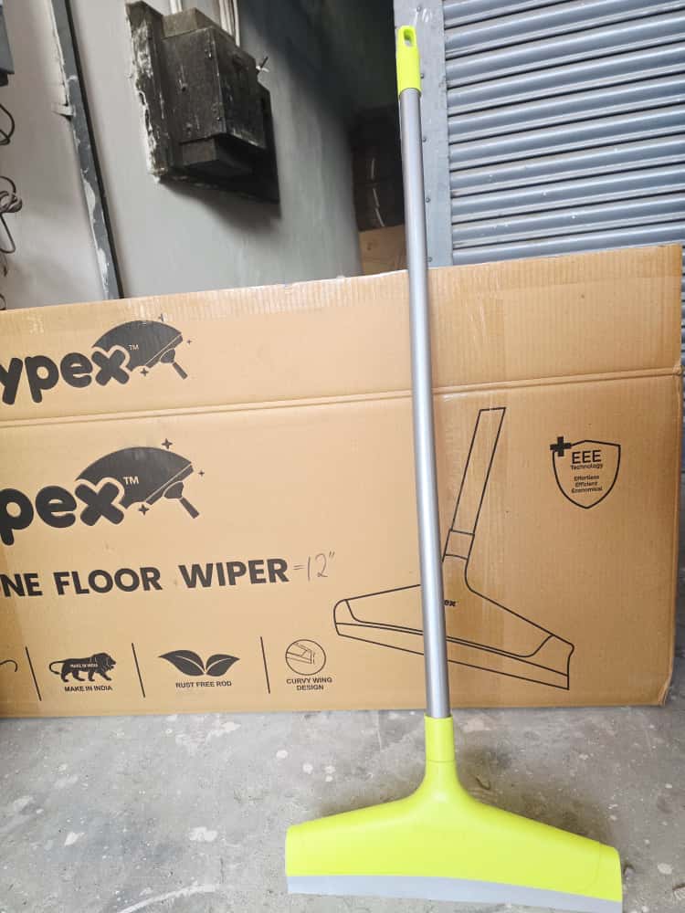 Wypex Lime Green wiper standing against its branded export box